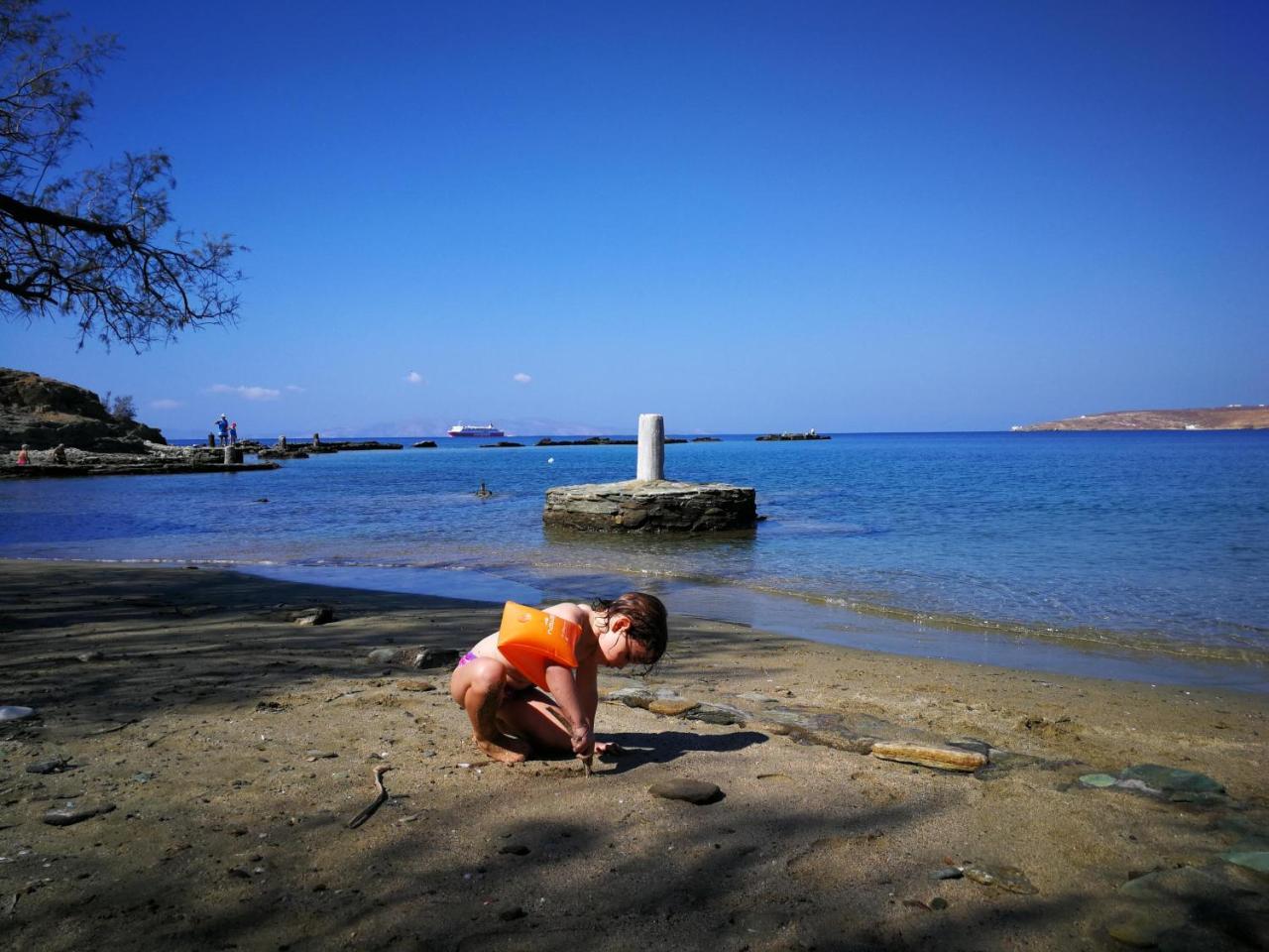 Vila Stavros Bay Tínos Exteriér fotografie